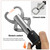 Fish Lip Gripper Fish Scales Professional Fish Holder Stainless Steel Fish Lip Grabber with 15KG/25KG Weight