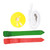 Flag Football Set Flag Football Belts and Flags Set for Kids Teens Adult Indoor Outdoor Training Red and Green