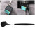 Snooker Billiard Pool Chalk Holder Pricker Cue Table Accessory (black)