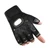 Half Finger Biking Gloves Soft Pad Protection Breathable Mesh Bike Gloves for Rock Climbing Cycling Black Free Size