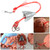 4Pcs Stainless Steel Carp Explosion Fishing Hook Lure Bait Fishhook Tackle with Weight