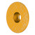 Bicycle Headset Top Cap Aluminum Alloy Mountain Bike Headset Stem Top Cover with BoltsYellow