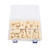 57Pcs Wooden Peg Dolls Birch Material Strong Durable Wood Peg Doll Bodies for DIY Toys Gifts Decoration