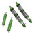 1 Pair Front Rear Shock Absorber RC Car Upgrade Parts for AXIAL SCX10 1/10 Remote Control CarGreen