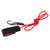 Elastic String Boating Kayak Paddle Safety Rod Leash with Carabiner for Paddling Red