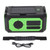 7 in 1 12000mAh Emergency Radio 3 Charging Modes LED with Flashlight Reading Lamp SOS Compass Power Bank Headphone Jack AM FM NOAA Radio