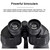 Portable Handheld Hiking Binoculars High Clear Telescopes for Outdoor Large Eyepiece Binoculars Camping Survival Equipment
