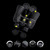 Portable Handheld Hiking Binoculars High Clear Telescopes for Outdoor Large Eyepiece Binoculars Camping Survival Equipment