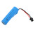 RC Lithium Battery 3.7V 1200mAh Prevent Overcharge Short Circuit SM Black Plug 1200mAh Lithium Battery For RC Crwaler