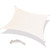 Sail Shade Rectangle Polyester Oxford Cloth Orange Red Sun Shade Sail for Backyard Yard Deck Patio Garden 2.5x2.5m