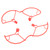 Propeller Blades Protection Guard Cover Anti Impact Drone Propeller Protector for Mini 3 Pro Red