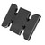 Gearbox Skid Plate Professional Aluminum Alloy High Strength Transmission Mount for SCX10 PRO RC Car Accessories Black