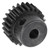 48P Metal Motor Gear 24T Pinion with Screw Upgrade Accessories for 1/10 1/16 RC Car