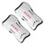 1 Pair Sports Soccer Shin Guards Shin Pads White Superlight For for Youth Adults Men Women S