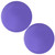 2Pcs Silicone Yoga Acupoint Massaging Ball Muscle Relaxation Fitness Hand Sole Massagepurple
