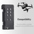 Compatible with LS-XT6 RC Drone RC Drone Battery 3.7V 500mAh Lithium Replacement Battery Modular Battery for RC Quadcopter