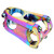 Aluminium Alloy Bicycle Short Stem 50mm Mountain Bike XC AM Bicycle Stem for 31.8mm HandlebarColorful