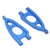 1 Pair RC Front Upper Swing Arms Aluminium Alloy Front Upper Suspension Arms for ARRMA 1/10 RC Car Blue