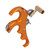 Bow Release Aids Aluminum Alloy Sensitivity Adjustable 4 Fingers Compound Bow Release Aids Gold