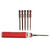 Aluminum RC Hex Screwdriver Tools Kit Ergonomic Design Durable RC Car Model Repair AccessoryRed