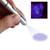 2Pcs Invisible Ink Pen with UV Light for Secret Message Counterfeit Bill Detector Pen Party Favors Birthday Christmas Bag Gift for Kids