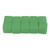 30pcs Plastic Blank Dice Glossy Write On Six Sided Dice Set Plastic Teaching Cubes for Education Board Games Green
