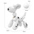 Remote Control Dog, Remote Control Programming Balloon Dog Intelligent Singing Dancing Toy for Kids Boys Girls