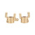 RC Brass Front C Hub Carrier Mount for Axial SCX10II 90046 90047 1/10 RC Car Upgrade Parts