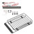 RC LED Light Luggage Rack Multifunctional Metal Roof Luggage Rack with LED Light for Simulation Climbing Car