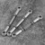 Aluminium Alloy Front Steering Linkage Rods for FS 53633 / 51805 / 51806 1/10 RC Car (Silver)
