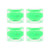78A 60x45mm HighElastic Skateboard Flash Wheel PU Filling for Longboard Cruiser Board(Green )