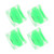 78A 60x45mm HighElastic Skateboard Flash Wheel PU Filling for Longboard Cruiser Board(Green )