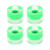 78A 60x45mm HighElastic Skateboard Flash Wheel PU Filling for Longboard Cruiser Board(Green )