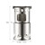 Lixada Portable Stainless Steel Lightweight Wood Stove Outdoor Cooking Picnic Camping Burner