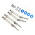 4pcs RC Metal Front and Rear CVD Drive Shaft with Couplers for Traxxas Slash 4X4 1/10 RC Car Upgrade Parts
