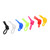 7Pcs Tennis Racket Vibration Dampener Knot Excellent Elasticity Tennis Racquet Silicone Knot