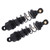 2pcs 82mm RC Car Shock Absorber Aluminum Alloy Remote Control Car Upgrade Parts for TAMIYA CC01 Series CC02Black