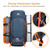 65L Water-resistant Hiking Backpack with Rain Cover Outdoor Sport Travel Daypack for Camping Climbing Mountaineering