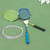 2 pcs Durable 10m High Flexibility Badminton String Line Training Racket Racquet Lines (white)