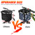 Collapsible Bike Basket Flower Printed Small Pet Cat Dog Carrier Bag Detachable Bicycle Handlebar Front Basket Cycle Front Bag Handbag