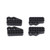 4pcs RC 1/10 Aluminium Alloy Shock Damper Mount for Axial SCX10 III AXI03004 CAPRA 1/10 RC Car Upgrade Parts