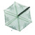 Polygon Fishing Bait Trap Automatic Fishing Net Trap Foldable Portable Shrimp Cage 70x27cm
