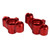 RC Steering Cup Enlarged Aluminum Alloy Replacement RC Bearing Steering Knuckle for ARRMA 1/7 1/8 Cars