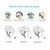 Mountain Bike Helmet Motorcycling Helmet with Back Light Detachable Magnetic Visor UV Protective for Men Women