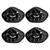4pcs RC Car Tire Wheel Rubber Crawler Tyre for WPL 1/16 RC Military Truck