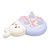 Mole Pounding Game Cartoon Bunny Carrot Style Safe Smoothing Stable Hammering Pounding Toy for Family Education School Purple