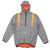 Men's Cycling Jacket Reflective Breathable Light Water Repellent Side Pockets Men's Windbreaker for Outdoor Sports M
