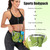 Running Belt Hydration Waist Pack Waterproof with Water Bottle Holder Phone Bag for Men Women Outdoor Running Hiking Climbing Fitness