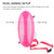 PVC Swimming Buoy Safety Buoy Double Towing Buoy Swimming Inflatable Buoy Bag Water Sports Safety Bag