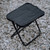 Portable Folding Camping Stool Zip Packed Stool Lightweight Collapsible Stool for Outdoor Camping